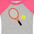 thumbnail image 4 of Inktastic Tennis Racket and Ball Boys or Girls Baby Bodysuit, 4 of 5