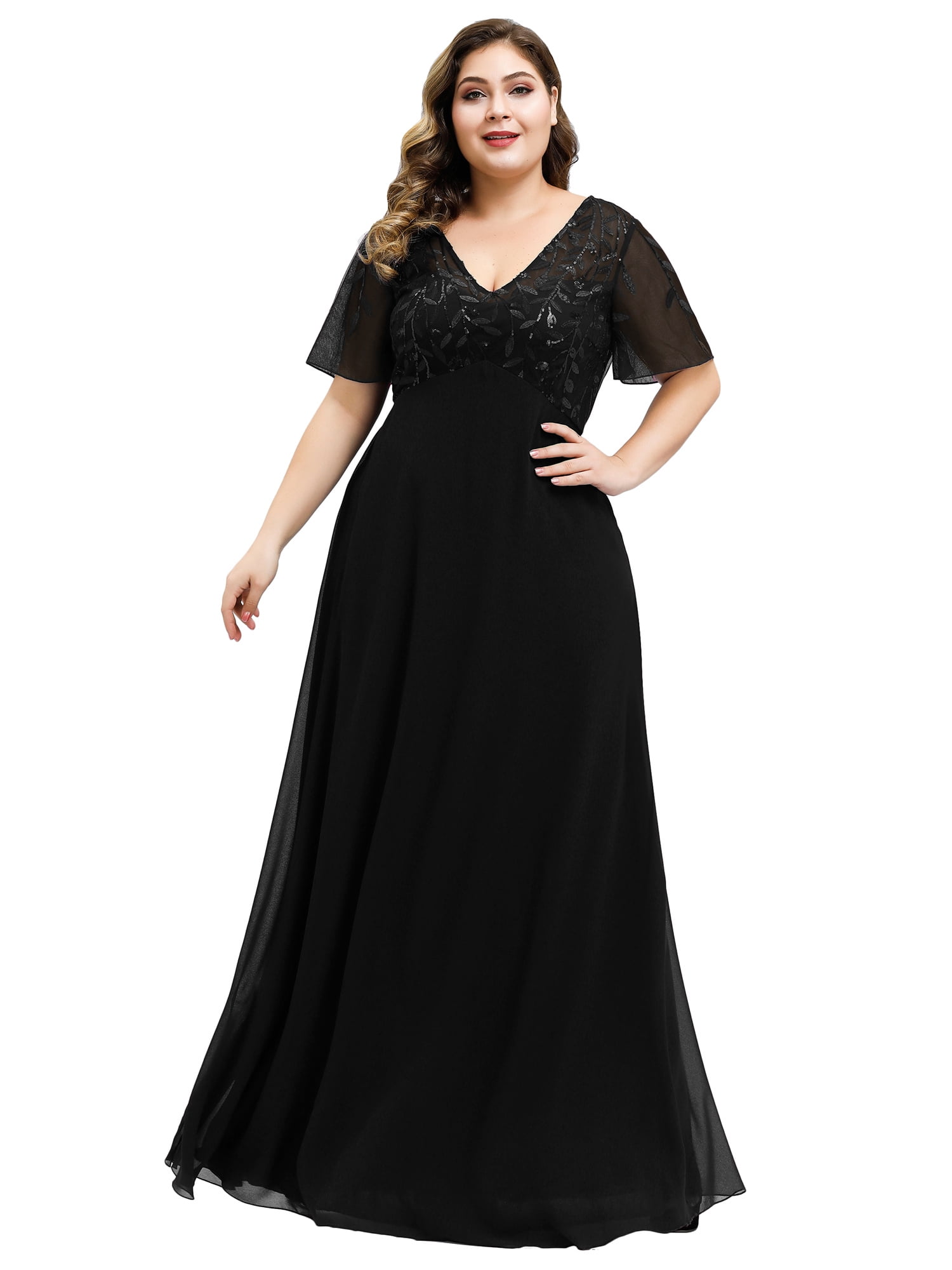 navy wedding guest dress plus size