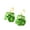 Light Green, variant on Mightlink 1 Pair Retro Rose Petal Drop Earrings Long Style Exaggerated Dangle Earrings Bright Color Earrings Jewelry Accessories