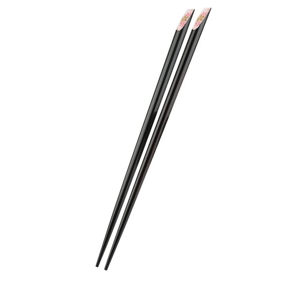 Palillos de Madera Jadeshay 1 par de Palillos Japoneses Reutilizables Rojo Rosa Azul 23 cm