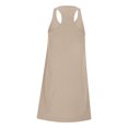 thumbnail image 6 of Womens Summer Sleeveless Mini Dress Casual Loose V Neck Sundress with Pockets, 6 of 6