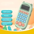 thumbnail image 2 of HEVIRGO 1 Ensemble Calculatrice Rechargeable Résistante aux Chocs Inspirante Réutilisable pour Enfants Calculatrice d'Entraînement pour Étudiant, 2 of 10