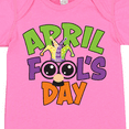 thumbnail image 4 of Inktastic April Fools Day with Funny Face Replacing O Boys or Girls Baby Bodysuit, 4 of 5