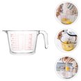 thumbnail image 3 of MasteelfCA Household Measuring Cup Heat-resistant Glass Measuring Cup Kitchen Baking Milk Cup, 3 of 9