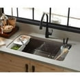 thumbnail image 2 of Kohler K-6194-ST Riverby Utility Rack with Soaking Cup, Stainless Steel, 2 of 4