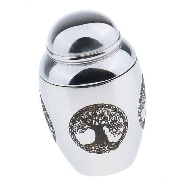 árbol De La Vida Del Tarro Del Contenedor De La Urna De La Cremación Del Funeral Del Acero 8xStainless Sunnimix urnas de cremación