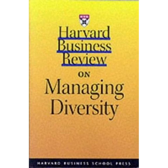 Pre-Owned Harvard Business Review on Managing Diversity (Paperback) 1578517001 9781578517008