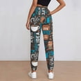 thumbnail image 3 of Women's Sweatpants, Coffee Lover Print Baggy Sweatpants Joggers for Women, Fall Outfits for Women 2024 Lounge Yoga Athletic Workout Pants with Pockets, 3 of 7