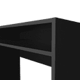 thumbnail image 7 of Estill Melamine Desk with Built-in Storage Black, 7 of 7