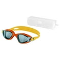 thumbnail image 3 of Gafas de natación antivaho, gafas de natación portátiles y modernas, de para playa, kayak, deportes acuáticos al aire libre. naranja, 3 of 8
