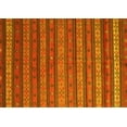 thumbnail image 1 of Ahgly Company Machine Washable Indoor Rectangle Oriental Yellow Traditional Area Rugs, 5' x 7', 1 of 4