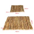 thumbnail image 5 of Herwey 2Sizes Small Pet Animal Hamster Hand-woven Grass Mat Rabbit Guinea-pig Pad, Rabbit Grass Mat, Hamster Pad, 5 of 5