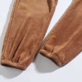 thumbnail image 6 of Men's Fleece Plush Loungewear Sets Bottoms Botton up Casual Jogging Gym Suit Jacket Coffee M, 6 of 7
