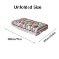 thumbnail image 2 of Feltree Cotton Protective Quilted Sofa Cover Slip-Resistant Pad with Adhesive Base, Multipurpose Use as Tatami Mat, Window Seat, Bedside Rug and Pet Furniture Protector, 2 of 6