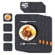 thumbnail image 3 of Juego De Manteles Individuales De Fieltro De 8 Piezas Con Posavasos Y Bolsas Para Utensilios, Tapete De Mesa Resistente Al Calor Para Proteger La Mesa De Comedor, Tapetes, 3 of 8
