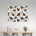 thumbnail image 2 of Cool Rottweiler Tapestry for Bedroom - Tapestry Wall Hanging Wall Tapestry for Dorm Wall Decor Home Decoration , Aesthetic Funny Tapestry 29 x 37in, 2 of 5