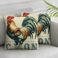 thumbnail image 3 of nygtbtfer Vintage Farmhouse Animal Pillow Covers  Set of 2 Retro Farmer's Market Truck Rooster Sheep Feed Seed Premium Poultry Farm Home Décor Throw Pillow Case Cushion Cover  White, 3 of 7