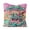 I #021, variant on Summerween Decor Square Pillow Cover 18x18in, Retro Tropical Halloween Ghost Design Plush Throw Pillowcase, Comfort Couch Accent for Summerween Party Decorations