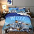 thumbnail image 2 of Messi Messi 3D Print Football Duvet Cover Comforter Covers for Boys Girls Quilt Cover Bedding Set with Zipper Closure with Pillow Cases Soft, 2 of 5