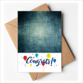 thumbnail image 1 of Cartes de Mariage Motif Texture Rugueuse Métal Foncé Félicitations Enveloppes de Vœux, 1 of 3