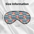 thumbnail image 5 of Naloa Popcorn Print Sleep Mask for Sleeper, Light Blocking Sleeping Eye Mask for Women Men, Eye Shade with Adjustable Strap for Travel, Nap,Meditation, 5 of 7