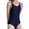thumbnail image 2 of YHAJDS Womens One Piece Swimsuit Sporty Swimwear Boyleg Swimsuit, 2 of 5