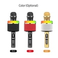 thumbnail image 3 of Graflsoa Microphone de Karaoké Bluetooth Sans Fil avec Haut-Parleur Intégré, Lumières RVB et Effets Vocaux Magiques - Rouge (S-088), 3 of 7