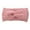 Pink, variant on Soft Knit Headband for Women Stretchy Winter Ear Warmer Comfortable Hair Accessory