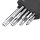 thumbnail image 5 of Juego de llaves Torx de Bargains Únicos, 9 en 1 Llave de estrella anti-tamper en forma de L T10-T50 (Pequeño), 5 of 5