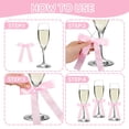 thumbnail image 3 of MODANU 30Pcs Pink Satin Ribbon Bow, 5 x 7in Large Premade Twist Tie Bow Decor for Crafts Gifts Wrapping Treat Bags Package Party Favors Wedding Birthday Baby Shower Decorations, 3 of 7