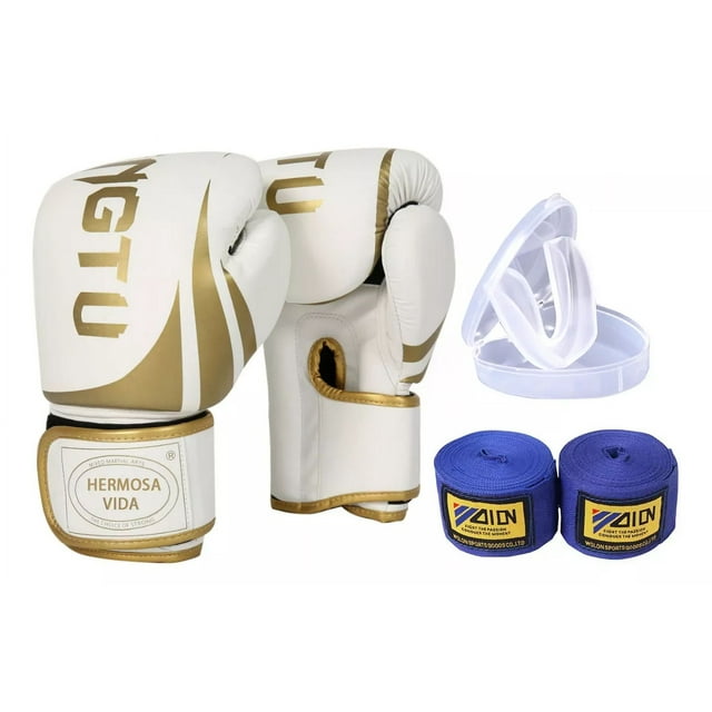 Guantes De Box Para Kickboxing,correa Velcro,stra,parte8-16