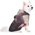 thumbnail image 2 of Honeii Stylish Kangaroo In Suit Print Small Dog Hoodies Pet Hooded Sweatshirts Fall Winter Puppy Cat Sweaters Warm Clothes for Small Dogs Outfits Costume-X-Large, 2 of 7