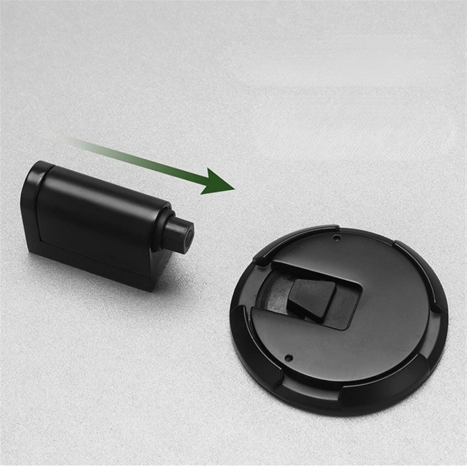 Non-Punch Door Stopper Automatic Floor Floor Door Stop Furniture Fittings Gold Black Grey Stopper for Door Windproof Door Stops 1Pcs
