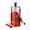 Red, variant on LoLado 20 Ton Air Hydraulic Bottle Jack, with Manual Hand Pump Used for The Maintenance of Automobiles, Agricultural Vehicles, Heavy Trucks, Mobile Machinery, and Heavy Equipment