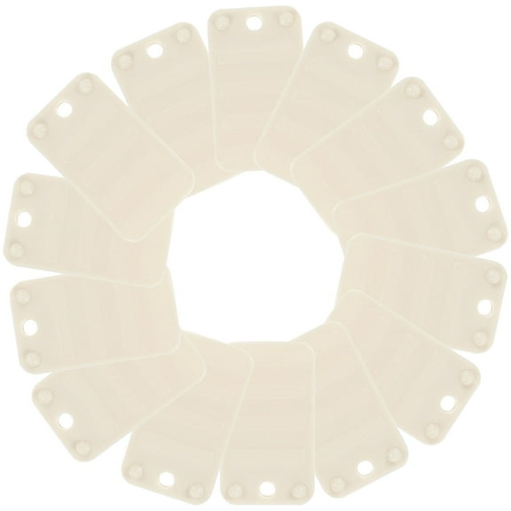 BESTYASH 30Pcs Plastic Toilet Shims Furniture Leveling Pads Durable Antislip Stop