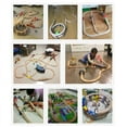thumbnail image 4 of DIY Wooden Track Tools Bridge Train Rail Track Accessories Suitable for Thomas Kids Educational Toys, 4 of 8