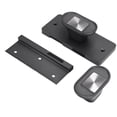 thumbnail image 4 of Cerradura de puerta de seguridad Instalación rápida Cuerpo Núcleo Llave Sin perforaciones Acero inoxidable Gris para interior Modelo básico + manija de repuesto, 4 of 10