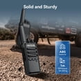 thumbnail image 4 of Walkie Talkie Retevis RT68B de largo alcance para adultos (paquete de 2), 4 of 9