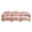 Pink, variant on Modular Straight Sectional Sofa Beige, Easy Install, Cloud Chenille Couch,Loveseat