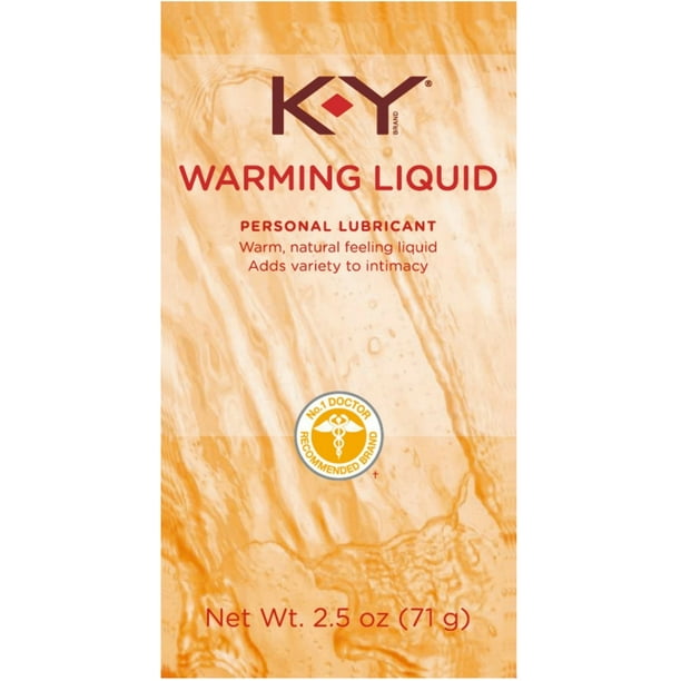 KY Warming Liquid Personal Lubricant, 2.5 Oz