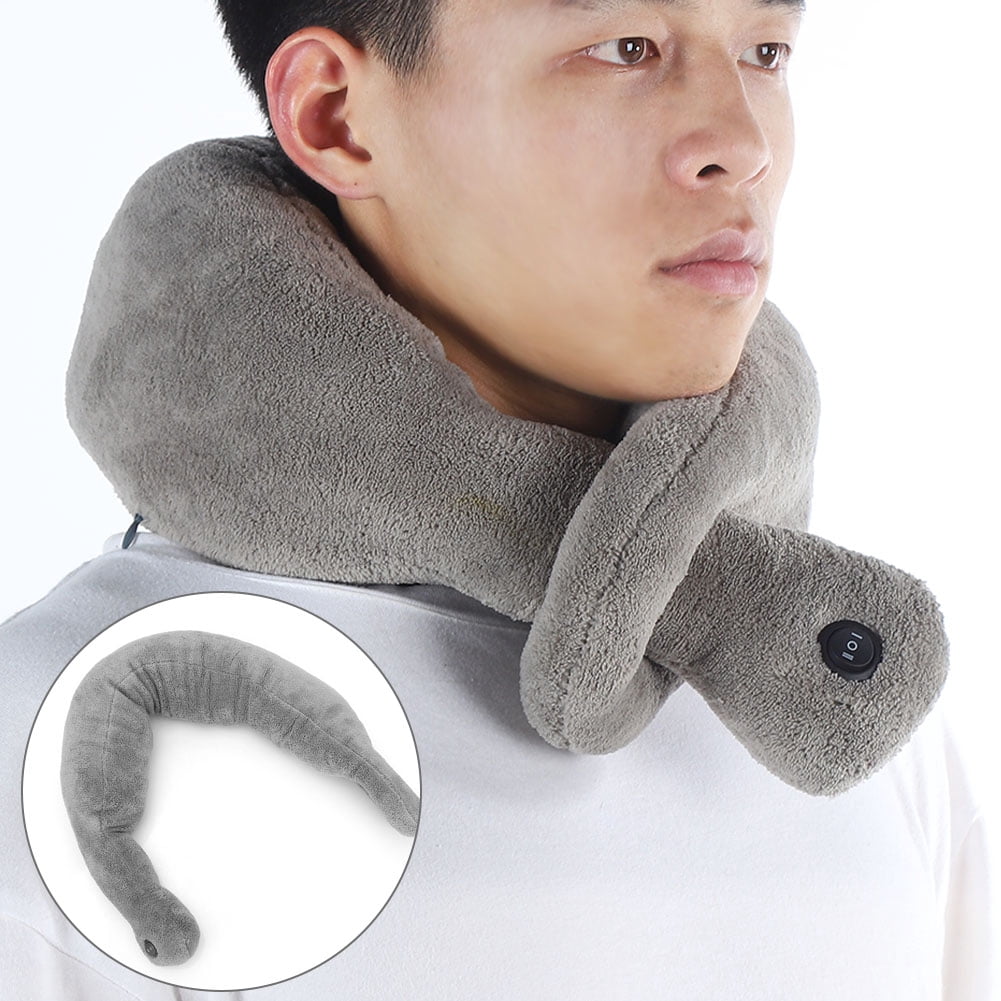 Electric Massager Pillow Relieve Stress Pillow, Vibrating Massage Pillow, Cordless Neck Massager Massage Pillow, Shiatsu Massage Pillow Office For Plane For Home Travel