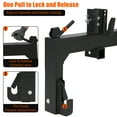 thumbnail image 6 of Acekid 3 Point Quick Hitch, 3000 LBS Tractor Quick Hitch, 27.5" Lower Arms, 14.5-17.5" Adjustable, Quick Hitch Adapter for Category 1 & 2 Tractors, 6 of 8