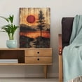 thumbnail image 5 of Qisvanset Framed Canvas Wall Art, 12x16 Inch Psalm Bible Verse Religious Jesus Wall Painting, 5 of 5