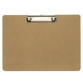thumbnail image 1 of Uxcell 8.9 x 12.4" Clipboard Horizontal, 1 Pcs Tablero Duro de Diseño Horizontal, Marrón, 1 of 6