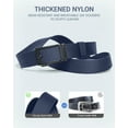 thumbnail image 5 of Fairwin Casual Nylon Ratchet Belts for Men, Waist 28"-34", 5 of 9