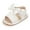 White, variant on Meckior Baby Girls Sandals Rubber Sole Infant Summer Bow-Knot Shoes for First Walker 0-18 Months
