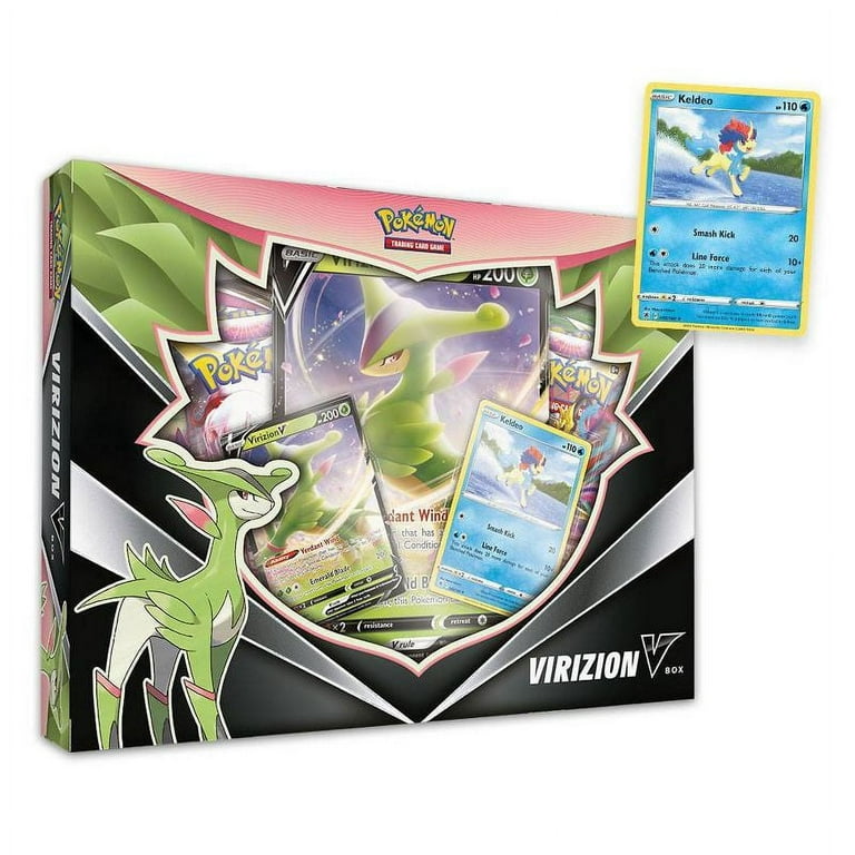 Pokemon TCG: Legendary Virizion V Box with Booster Packs - Walmart.com