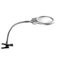 thumbnail image 1 of Pro Flexible manos libres lupa lámpara de escritorio brillante luz LED lupa con abrazadera para lect Tomshoo Lupa con lámpara, 1 of 2