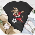 thumbnail image 5 of Dabbing Dog Iraq Soccer Fans Jersey Iraqi Football Lovers Tshirt, 5 of 6