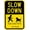 A1, variant on Kids and Pets at Play Sign - 1 Pack - Neighborhood Street Slow Down Caution Yard Lawn Sign- Aluminum Rust Free - 7" x 9.8" Pre-Drilled Holes, Weather Resistant